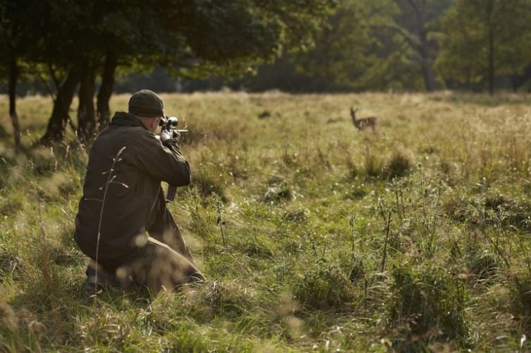 Man Hunting deer